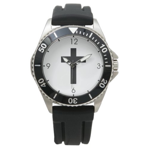 Christian Cross Crucifix Watch