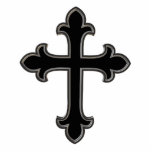Christian cross cutout<br><div class="desc">Christian cross</div>