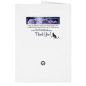 Christian Cross Design 6 Happy Father's Day Card (Back)