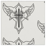 Christian cross fabric