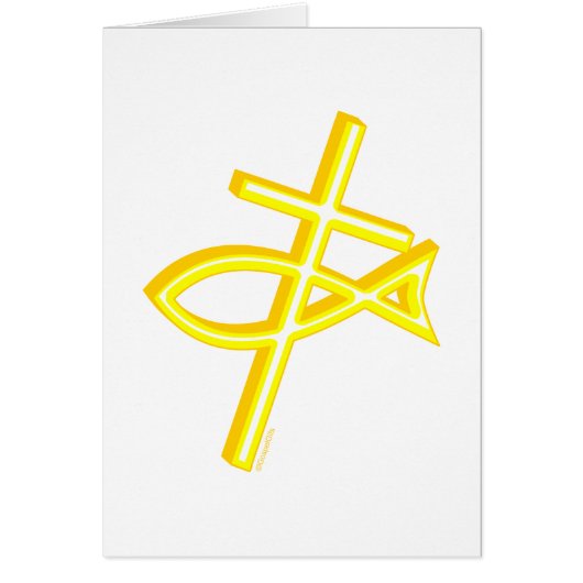 Christian Cross & Fish Cards (Front)
