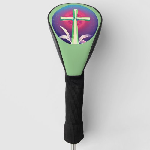 Christian Cross Golf Head Cover