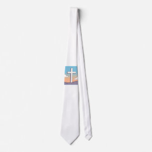 Christian Cross Inspirational Neck Tie