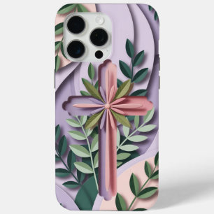Christian Cross iPhone 16 Pro Case Ai design