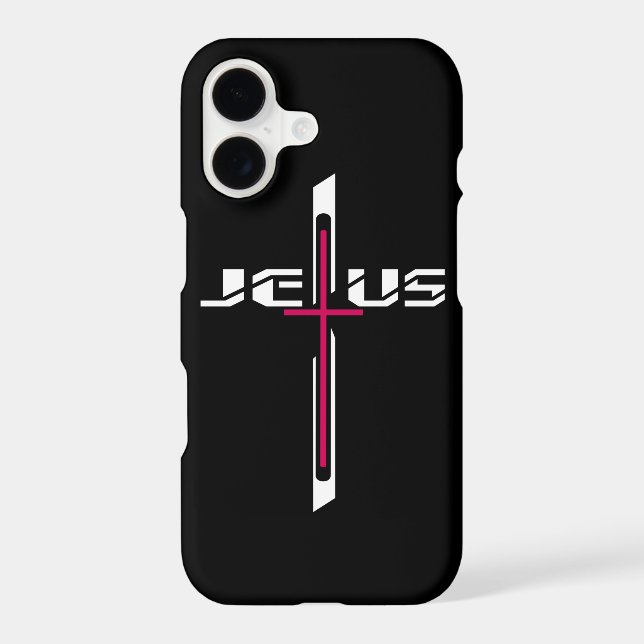 Christian cross iphone case (Back)