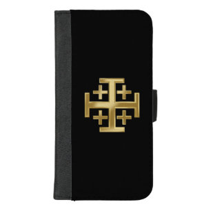 Christian cross iPhone 8/7 plus wallet case