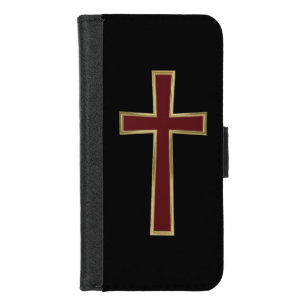 Christian cross iPhone 8/7 wallet case