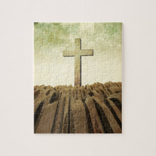 Christian Cross Jigsaw Puzzle