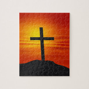 CHRISTIAN CROSS JIGSAW PUZZLE
