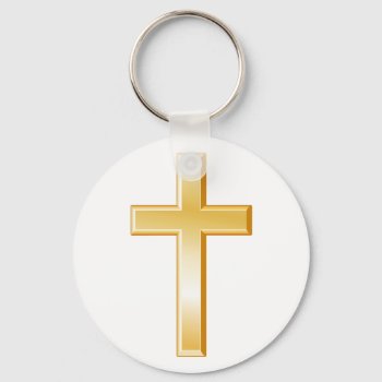 Christian Cross Keychain by worldoffaith at Zazzle