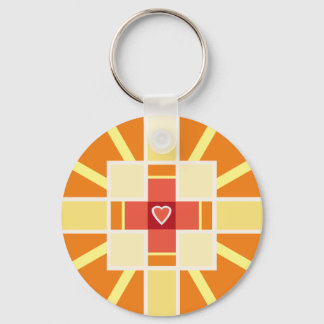 Christian cross   keychain