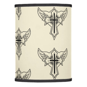 Christian cross lamp shade