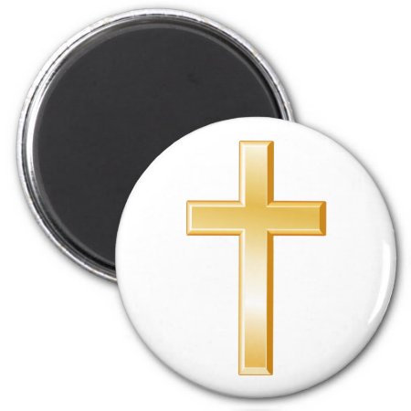 Christian Cross Magnet