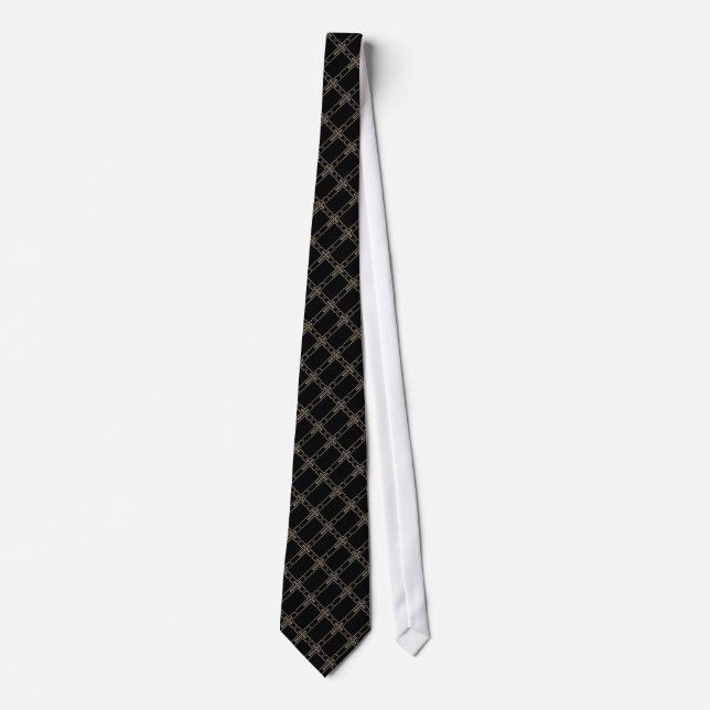 Christian cross neck tie (Front)
