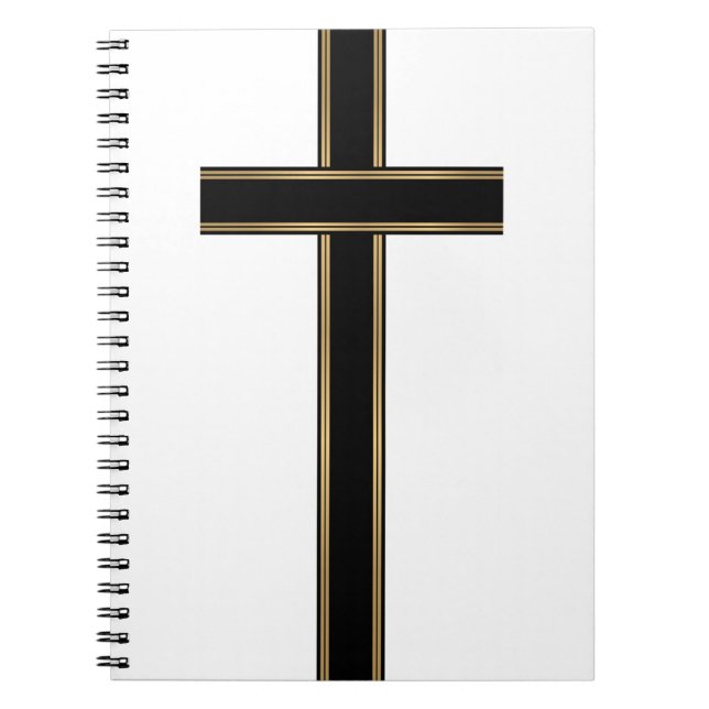 Christian cross notebook (Front)