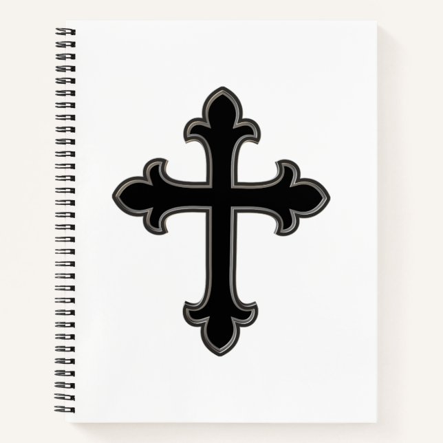 Christian cross notebook (Front)