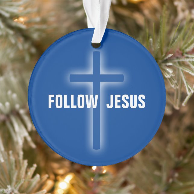 Christian Cross Ornament (Tree)