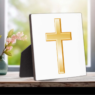 Christian Cross Plaque