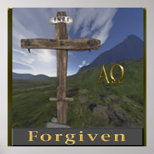 christian cross poster (Front)