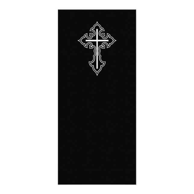 Christian cross rack card (Front)