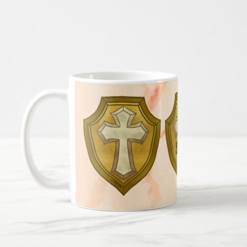 Christian Cross Shield Mug