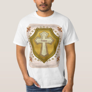 Christian Cross Shield T-Shirt