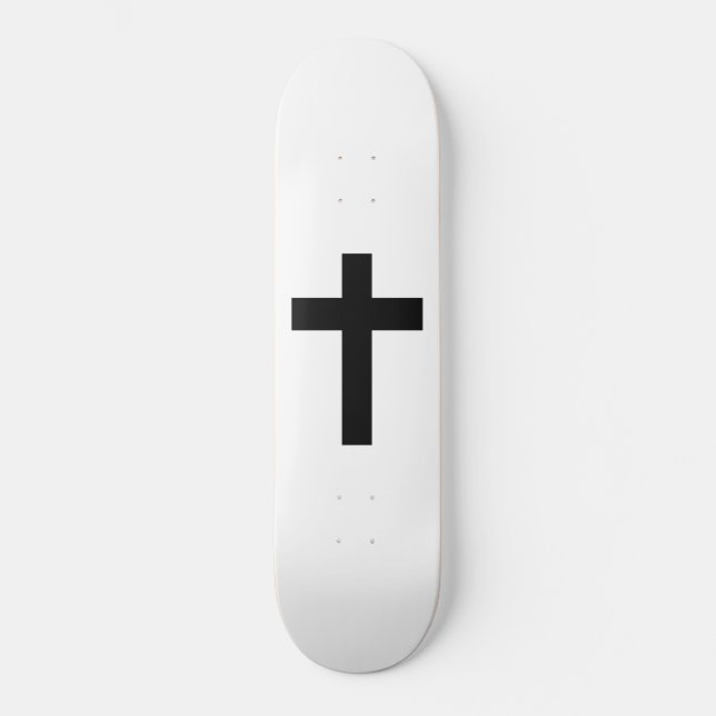 Christian Cross Skateboard (Front)