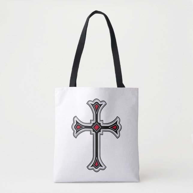 Christian cross tote bag (Front)