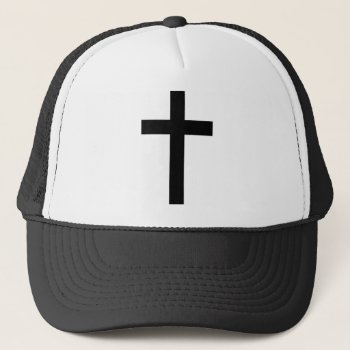"christian Cross" Trucker Hat by ChristianityDesigns at Zazzle