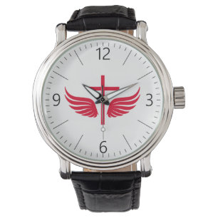 Christian cross watch