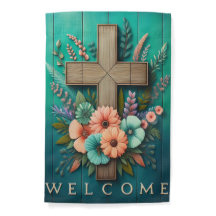 Christian Cross Welcome