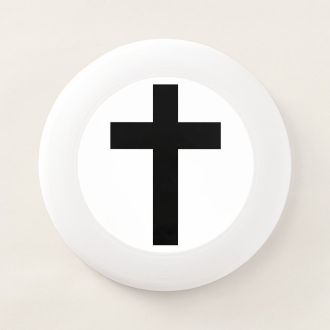 Christian Cross Wham-O Frisbee (Front)