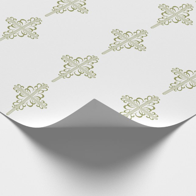 Christian Cross Wrapping Paper (Corner)