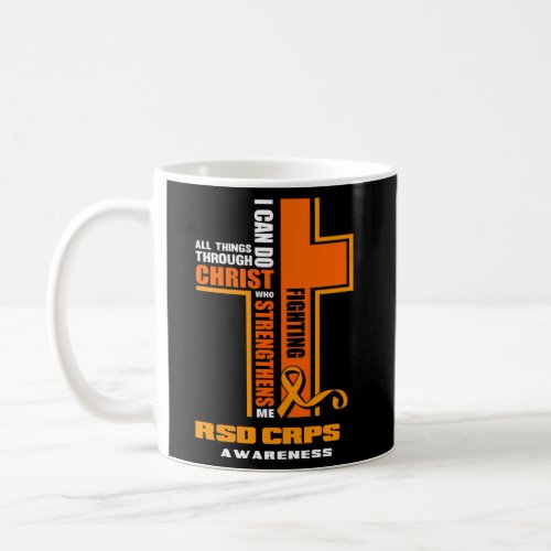 Christian Crps Warrior Fighter Rsd Crps Awareness Coffee Mug