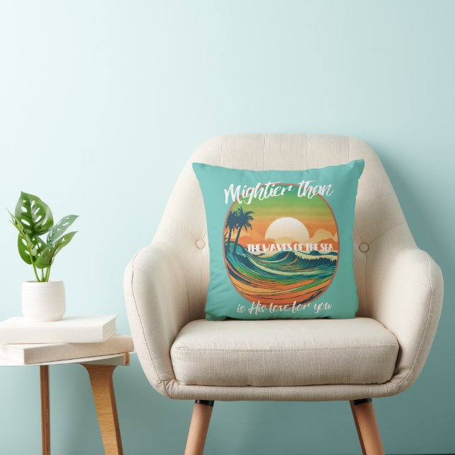 Christian Decorative Pillow Sun Beach Outdoor (Chair)