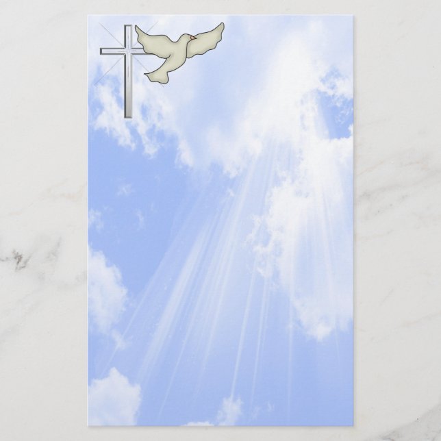 Christian Dove Stationary Stationery (Front)