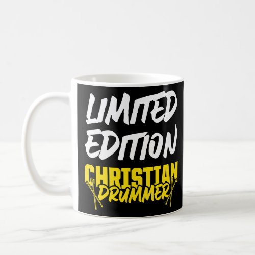 Christian Drummer Church Worship Drum Player 62  Coffee Mug