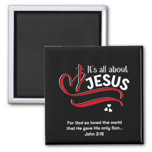 Christian Easter ALL ABOUT JESUS Magnet