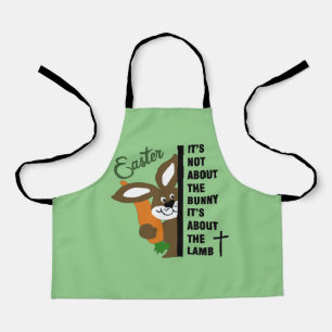 Christian Easter Bunny Apron