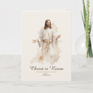 Christian Easter Card He is Risen Blessing