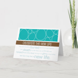 Christian Easter card ~ New Life