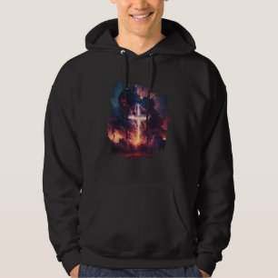 Christian Easter Resurrection Jesus Lighting Relig Hoodie