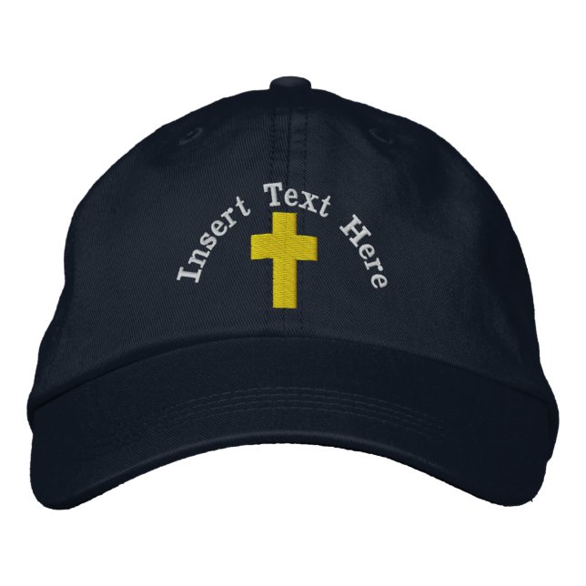 Christian Embroidered Hat (Front)