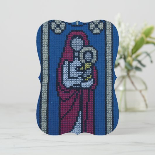 Christian embroidery (Standing Front)