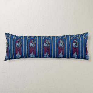 Christian embroidery body pillow