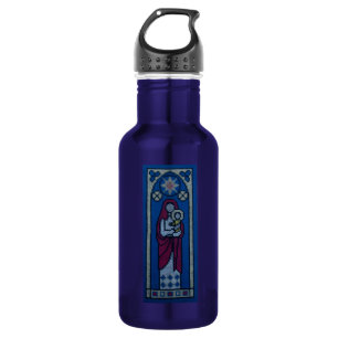 Christian embroidery water bottle