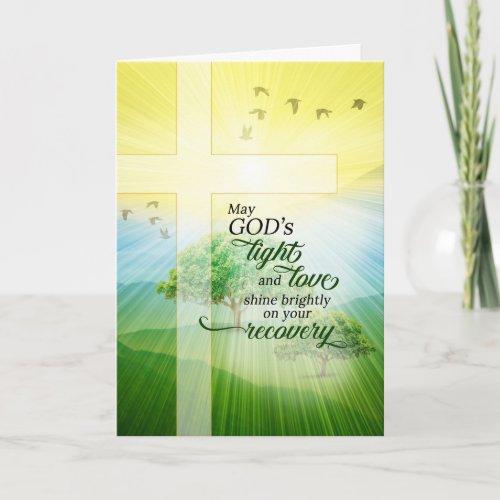 Christian Encouragement for Recovering Addict Card