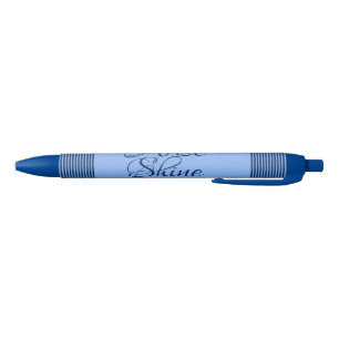Christian Faith Arise and Shine Bible Verse Blue Pen
