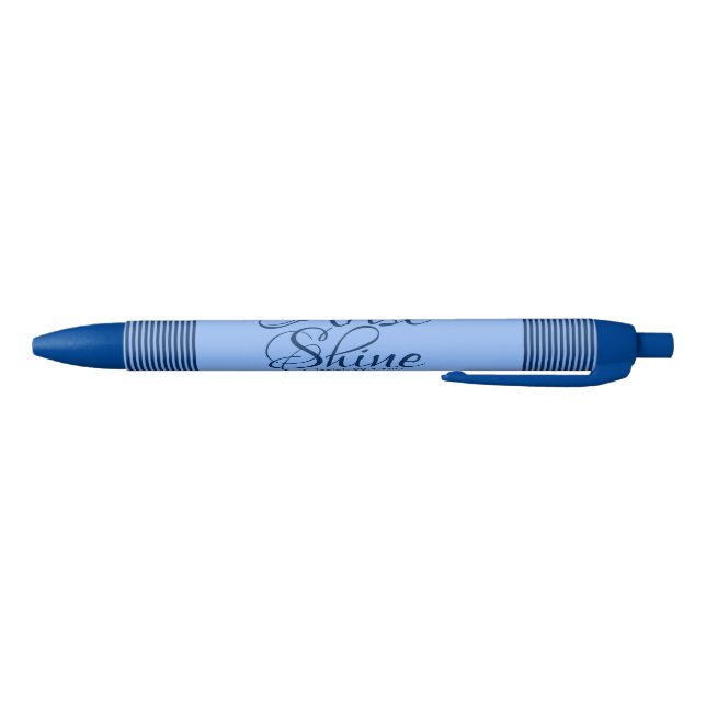 Christian Faith Arise and Shine Bible Verse Blue Pen (Bottom)