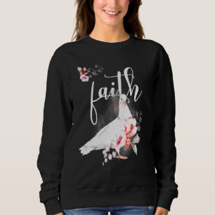 Christian Faith Beautiful Dove Of Peace Biblical Sweatshirt
